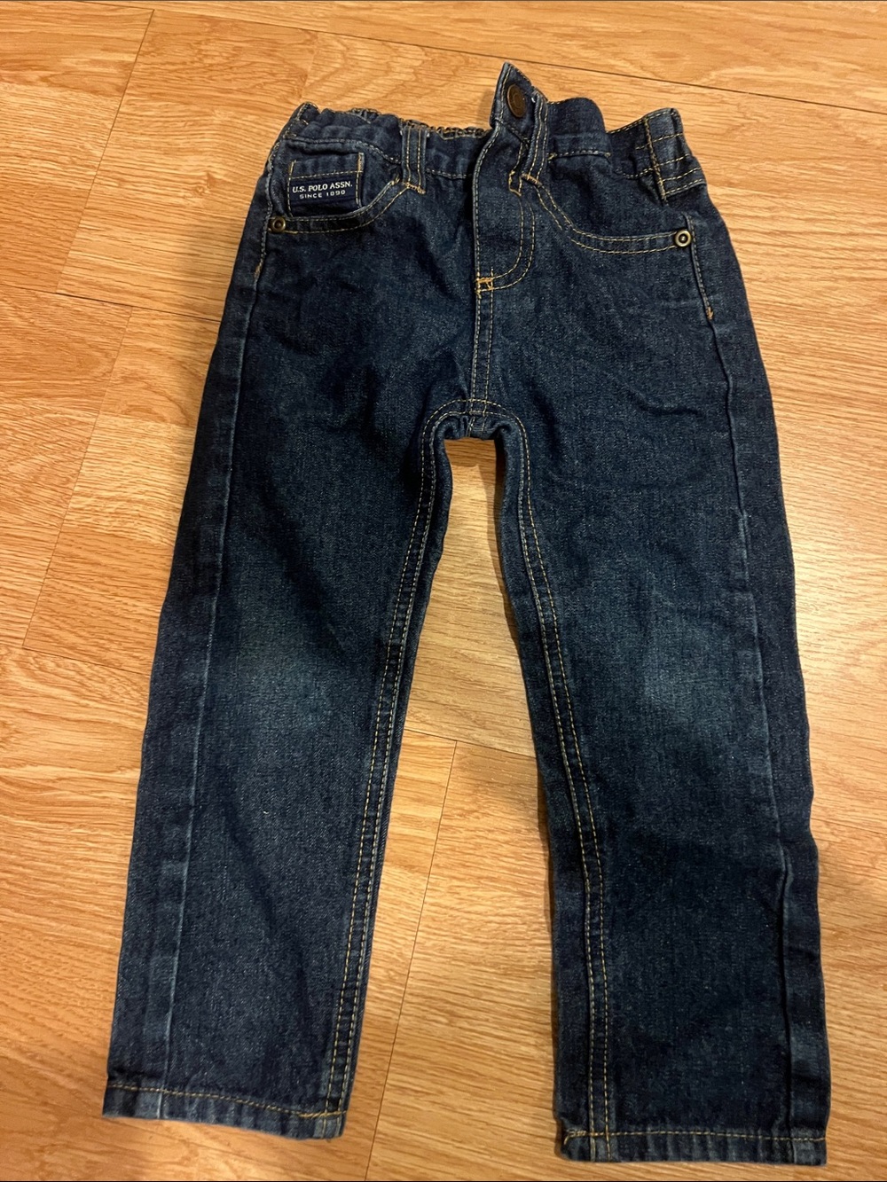 U.S. Polo Assn. Slim Dark Indigo Blue Jeans